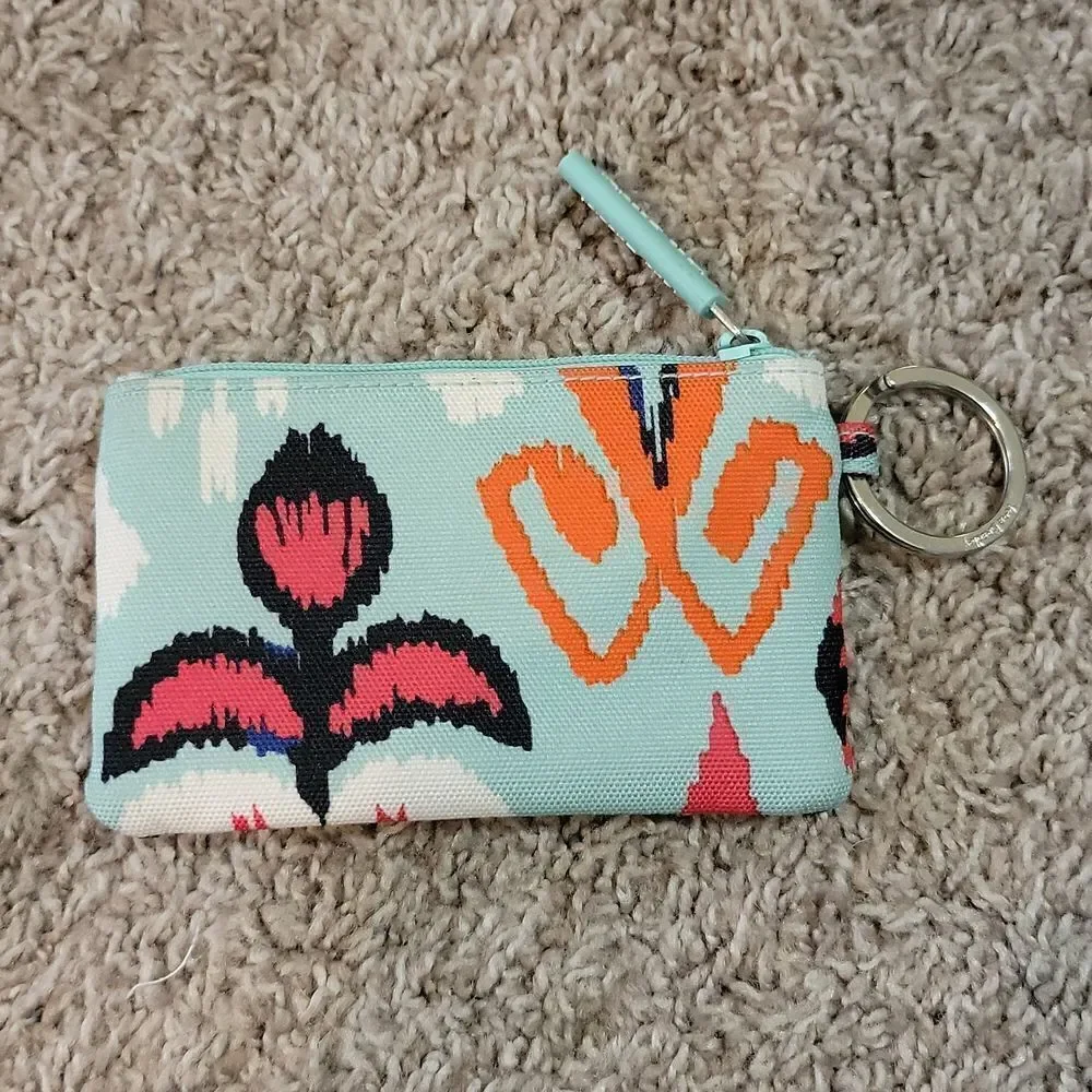 Vera Bradley ID Keychain Wallet • Pueblo Southwest Pattern • Retired